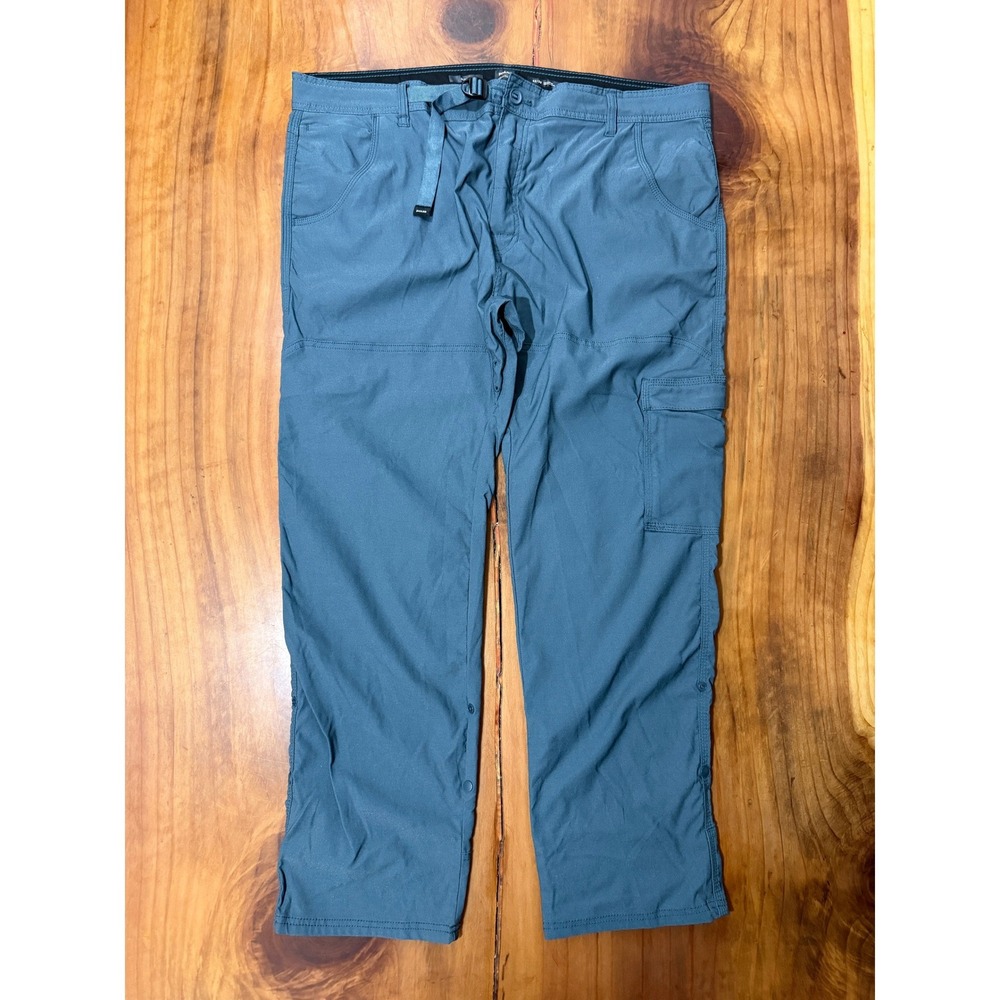 Prana Stretch Zion Slim Men's Pants II 42 x 30 Hiking Nylon 1969831 Slim Y3-19
